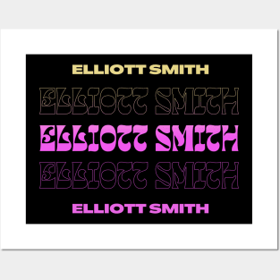 Elliott Smith | Typography Fan Art Design Posters and Art